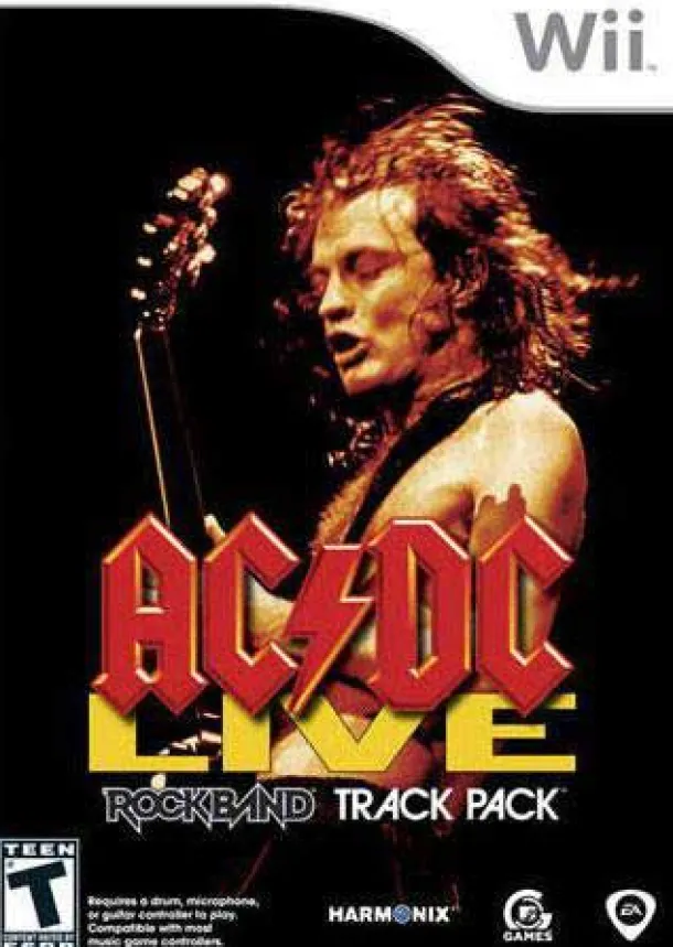 AC/DC Live Rock Band Track Pack