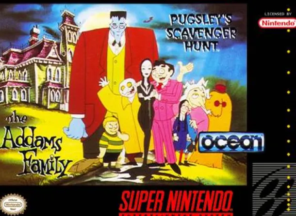 Addams Family Pugsley's Scavenger Hunt