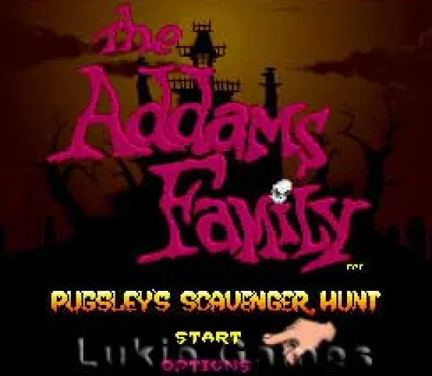 Addams Family Pugsley's Scavenger Hunt
