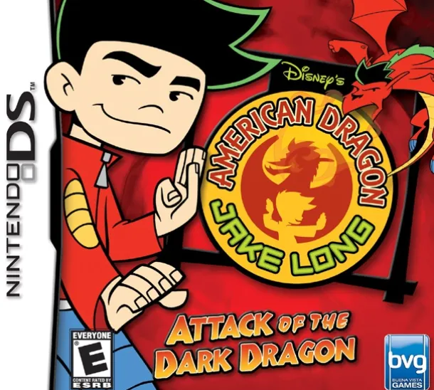American Dragon Jake Long Attack of the Dark Dragon DS Game