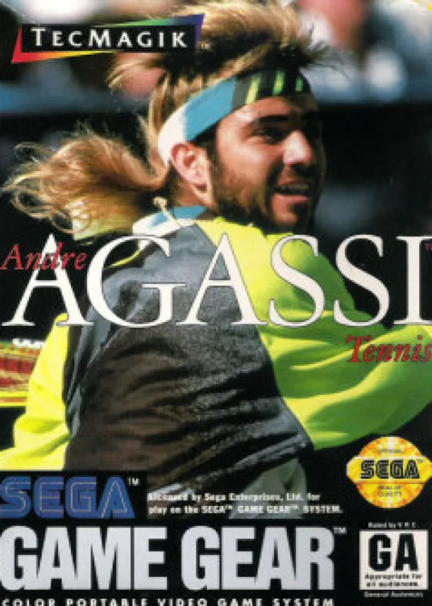 Andre Agassi Tennis Game Gear