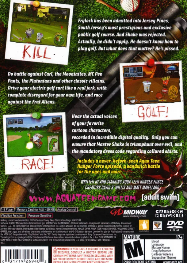 Aqua Teen Hunger Force Zombie Ninja Pro-Am