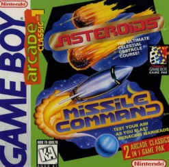 Arcade Classic 1 Asteroids and Missile Command