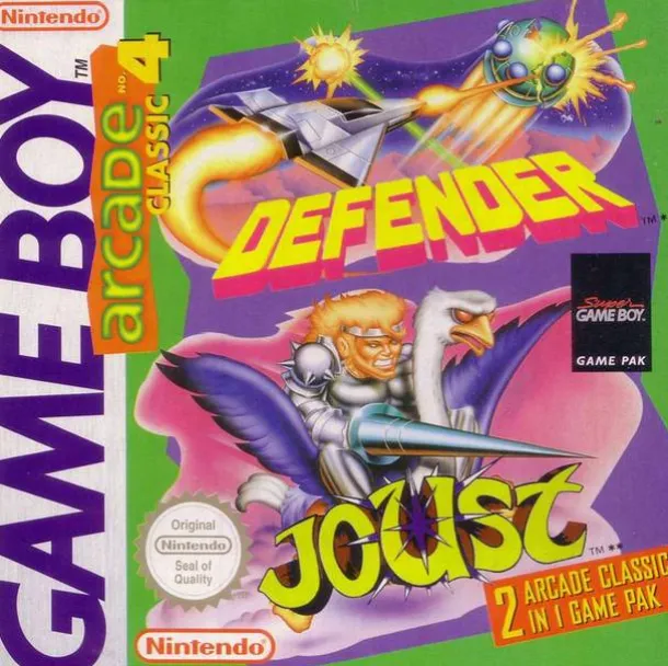 Arcade Classic 4 Defender and Joust