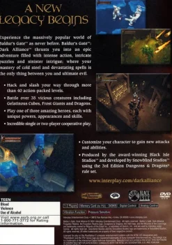 Baldur's Gate Dark Alliance