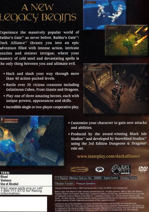 Baldur's Gate Dark Alliance