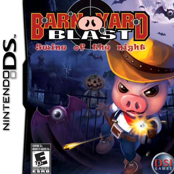 Barnyard Blast Swine of the Night DS Game