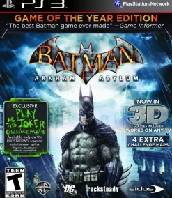 Batman Arkham Asylum (Game of the Year)