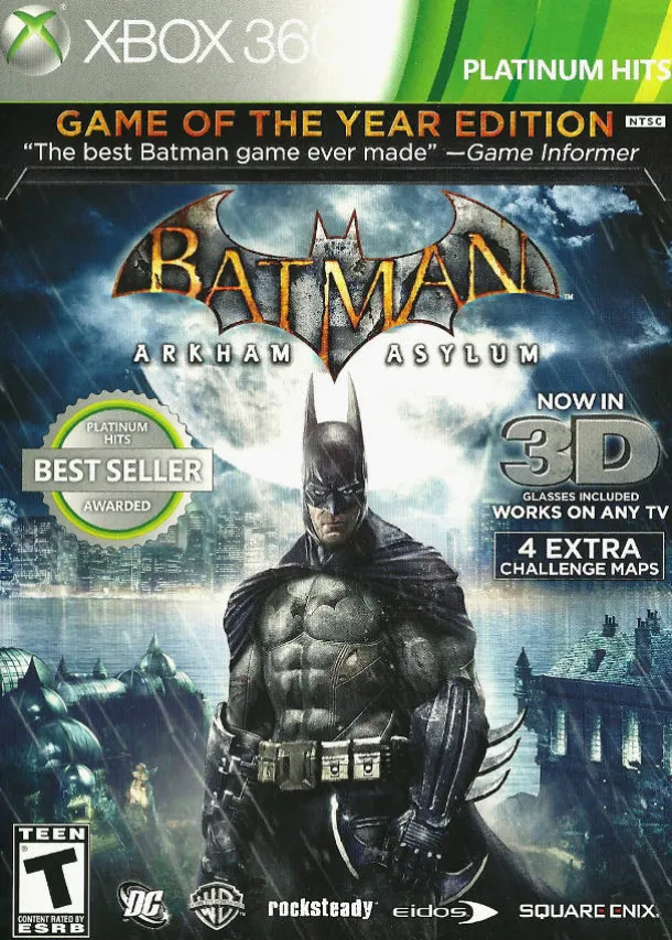 Batman: Arkham Asylum Game of the Year Edition