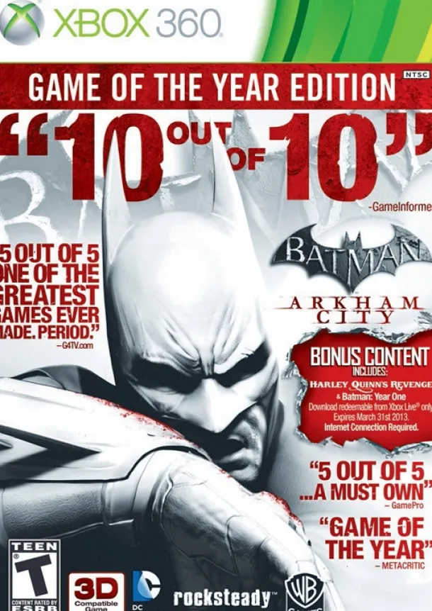 Batman Arkham City: Game of the Year Edition