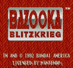 Bazooka Blitzkrieg