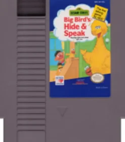 Big Bird Hide Speak