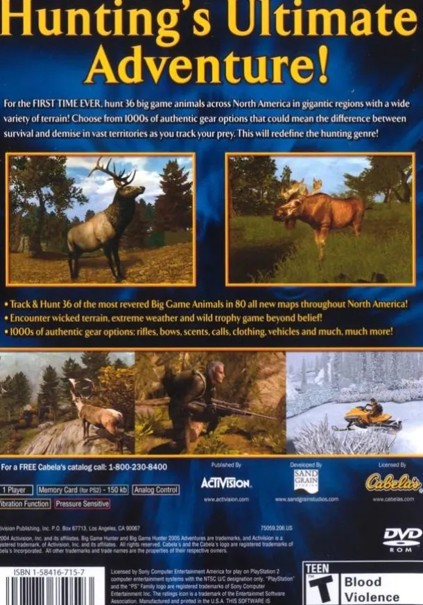 Big Game Hunter 2005 Adventures