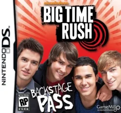BIG TIME RUSH BACKSTAGE PASS