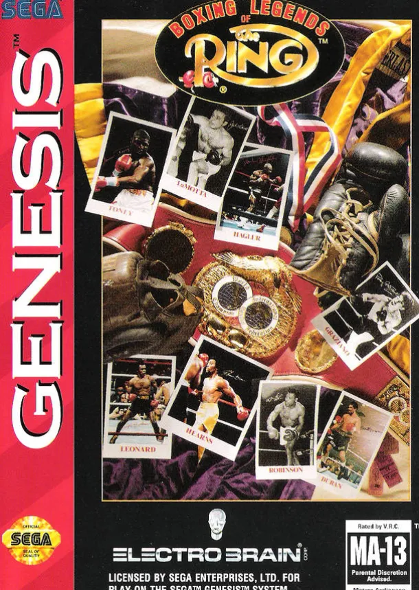 Boxing Legends Of The Ring