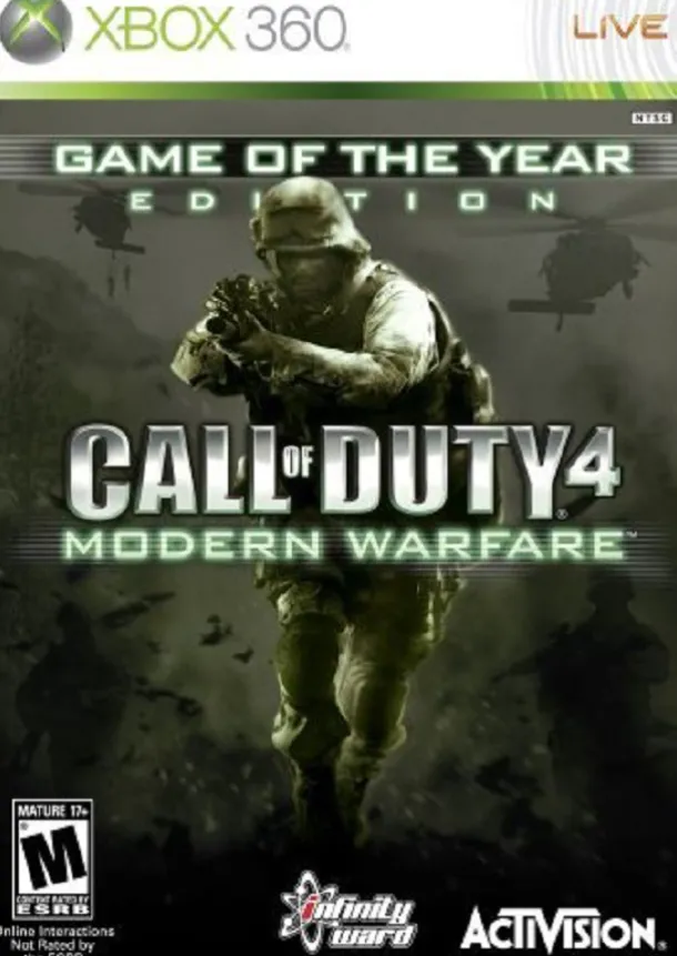 Call of Duty 4 Modern Warfare Game of the Year Edition