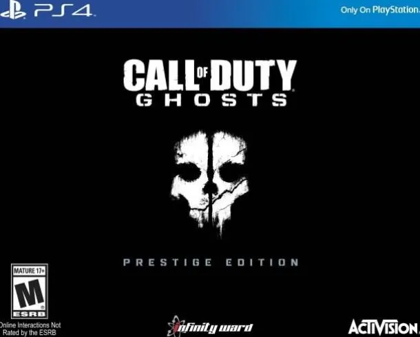 Call of Duty: Ghosts Prestige Edition