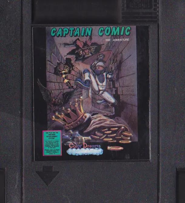 Captain Comic Black
