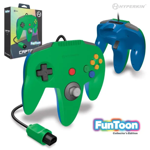 Captain N64 Controller - Hero Green
