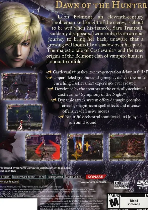Castlevania Lament of Innocence