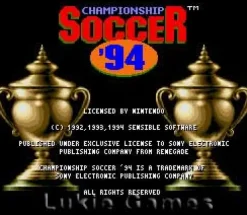 Championship Soccer '94