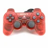 Clear Red Dual Shock 2 Controller