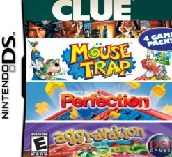 Clue/Mouse Trap/Perfection/Aggravation DS Game