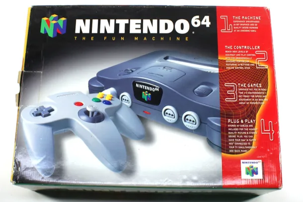 Complete Nintendo 64 System in Original Box