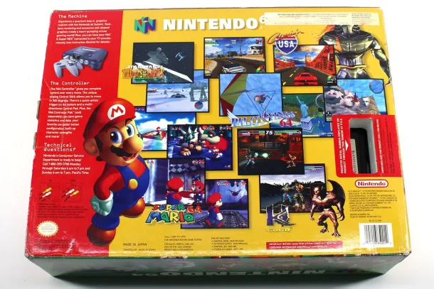 Complete Nintendo 64 System in Original Box