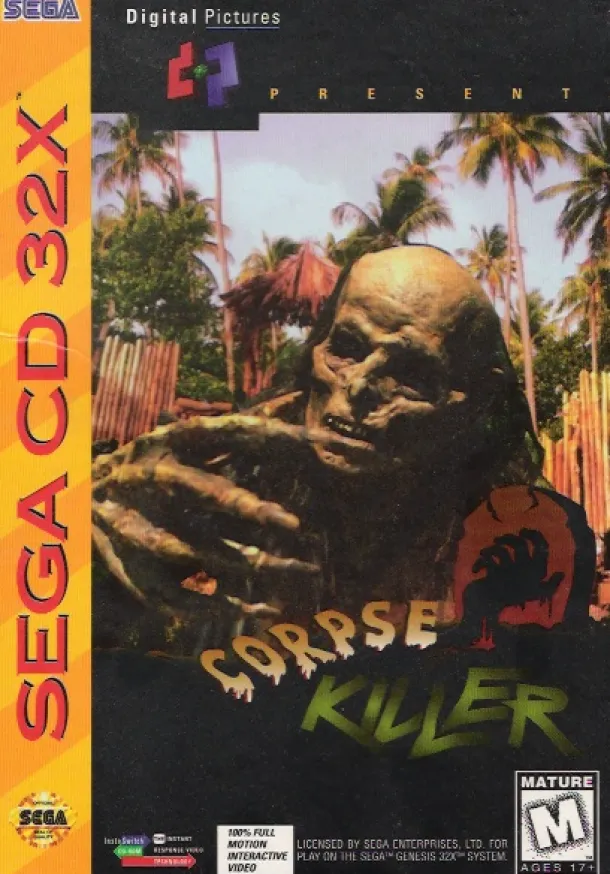 CORPSE KILLER - SEGA GENESIS CD 32X GAME