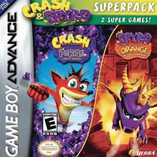 Crash and Spyro Superpack (Purple/Orange)