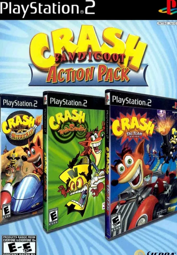 Crash Bandicoot Action Pack