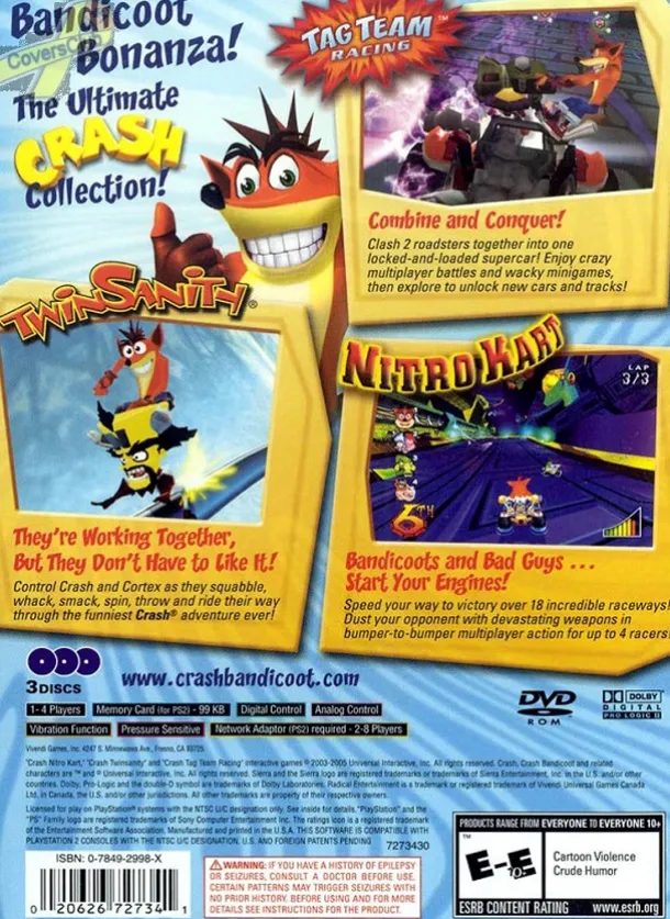 Crash Bandicoot Action Pack