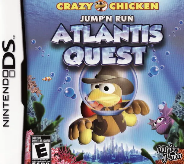 Crazy Chicken: Atlantis Quest DS Game