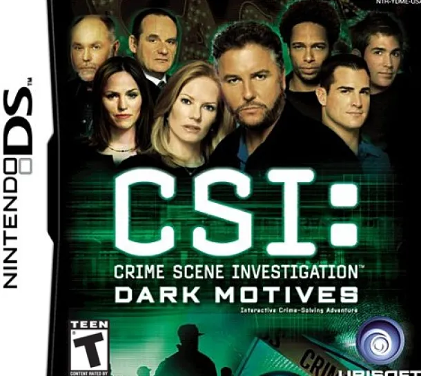 CSI Dark Motives DS Game