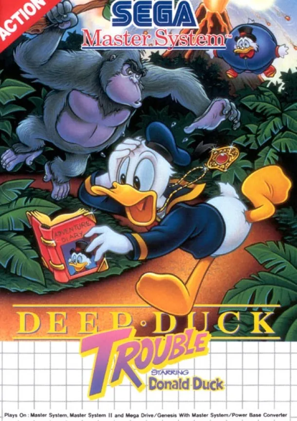 Deep Duck Trouble Starring Donald Duck