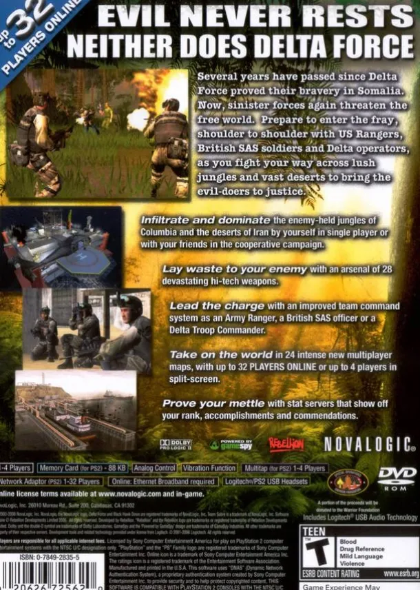 Delta Force Black Hawk Down Team Sabre