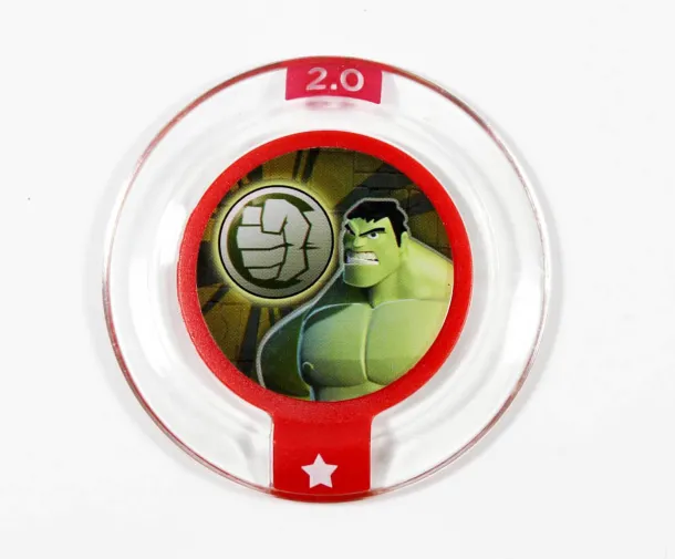Disney Infinity 2.0 Hulk Gamma Rays Power Disc 3000183
