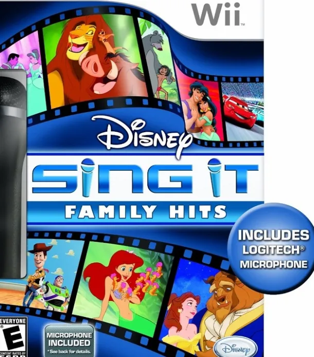 Disney Sing It Family Hits with Microphone