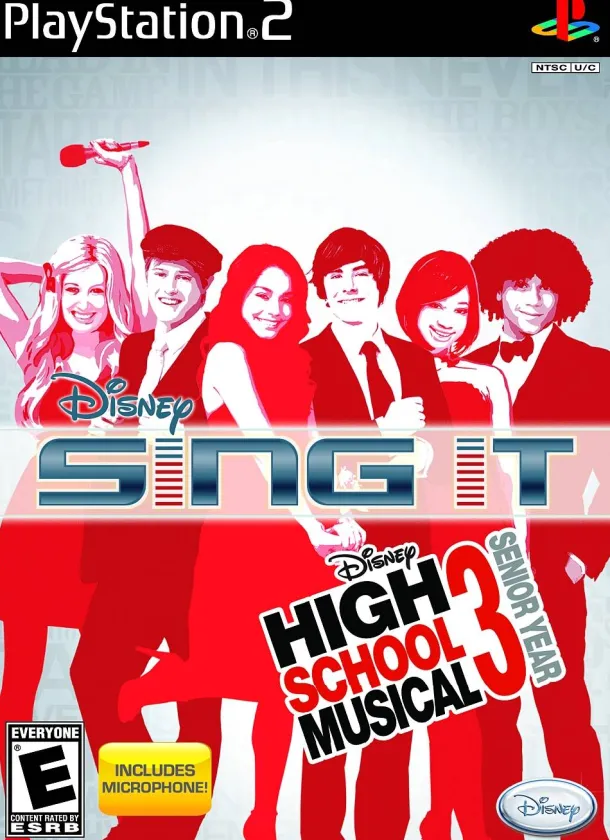 Disney Sing It High School Musical 3 w/ Mic