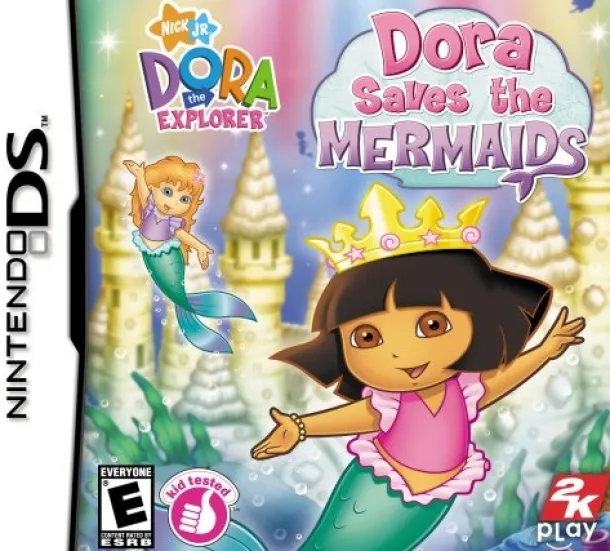 Dora the Explorer Dora Saves the Mermaids DS Game