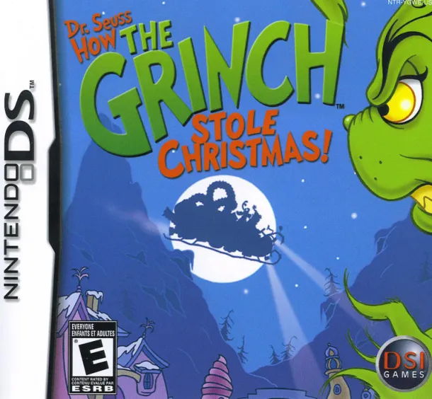 Dr Seuss How the Grinch Stole Christmas DS Game