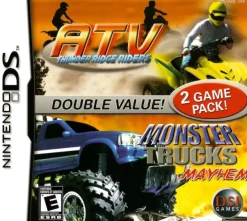 DS ATV Thunder Ridge Riders and Monster Trucks Mayhem Two Pack