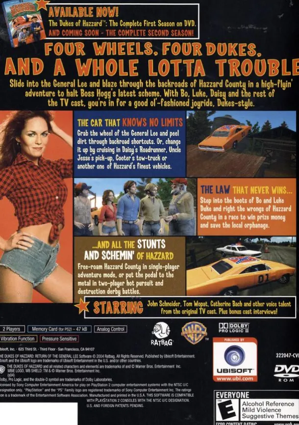 Dukes of Hazzard Return of the General Lee