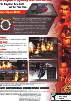 Dynasty Warriors 4 Empires