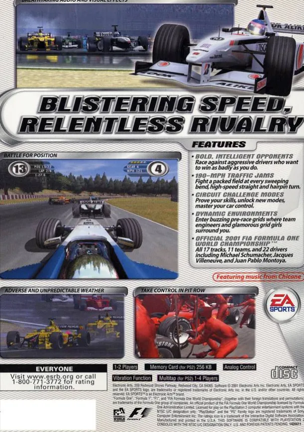 F1 2001