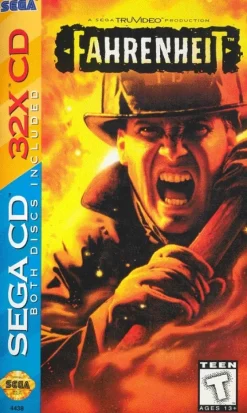 FAHRENHEIT - SEGA GENESIS CD 32X GAME