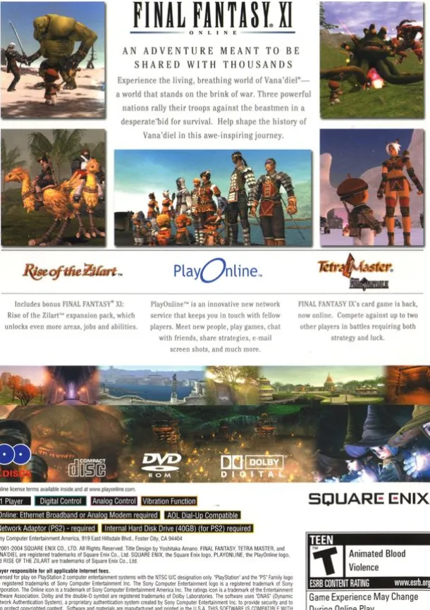 Final Fantasy XI Online