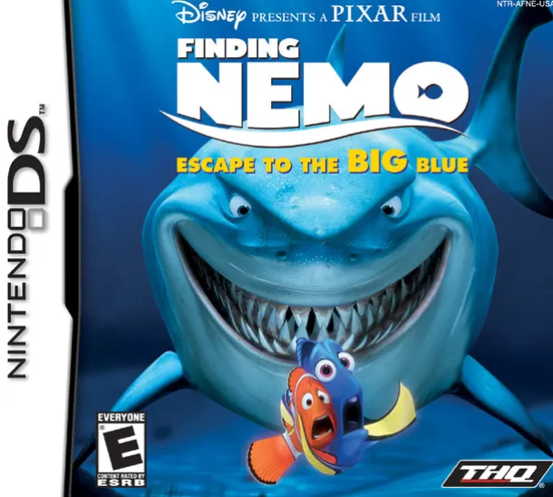 Finding Nemo Escape to the Big Blue DS Game