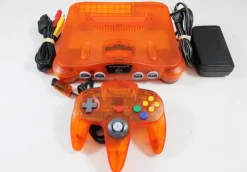 Fire Orange Nintendo 64 System